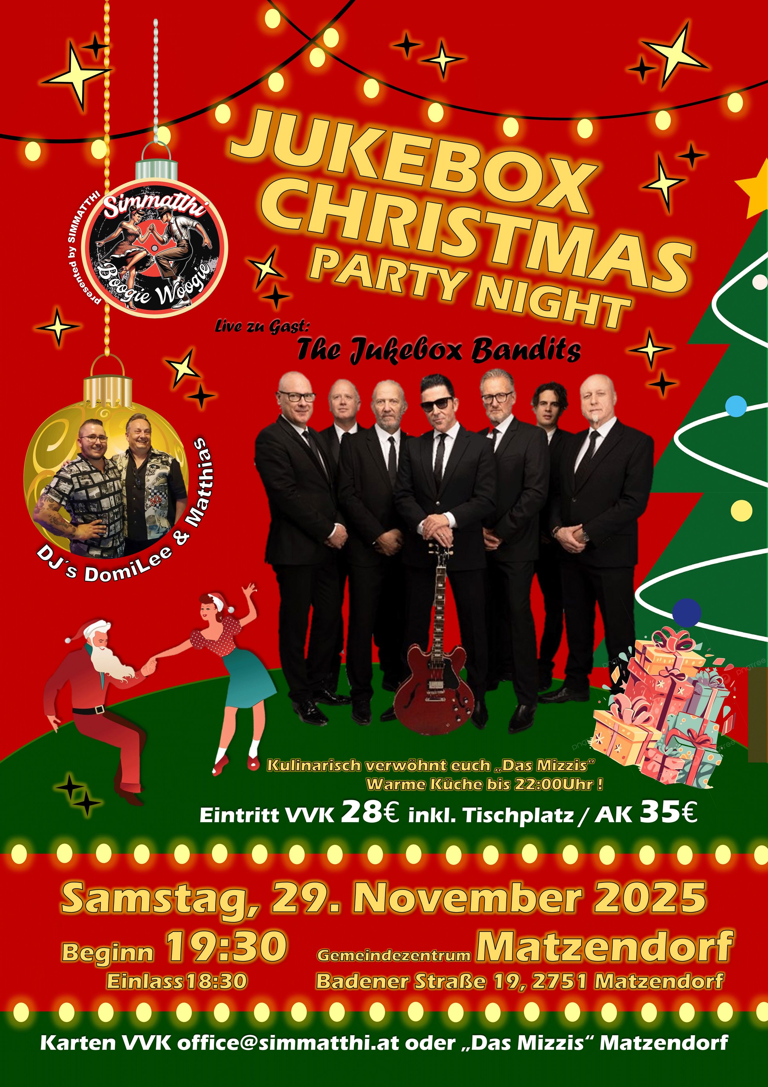 2025 Jukebox Christmas Party